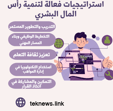استراتيجيات فعالة لتنمية رأس المال البشري