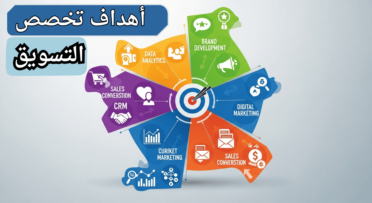 تخصص التسويق الرقمي إدارة العلامات التجارية استراتيجيات التسويق الحديثة تحليل سلوك المستهلك زيادة المبيعات والأرباح التسويق عبر وسائل التواصل الاجتماعي التجارة الإلكترونية والتسويق الرقمي أبحاث السوق وتحليل البيانات وظائف التسويق الأعلى دخلًا مهارات التسويق الرقمي تصميم الحملات الإعلانية تسويق المنتجات والخدمات العلامات التجارية القوية التسويق الدولي واستراتيجياته تسويق المحتوى الاحترافي تحسين محركات البحث SEO للتسويق تسويق الشركات والمؤسسات دليل خريجي التسويق استراتيجيات التسويق الناجحة المسار المهني في تخصص التسويق