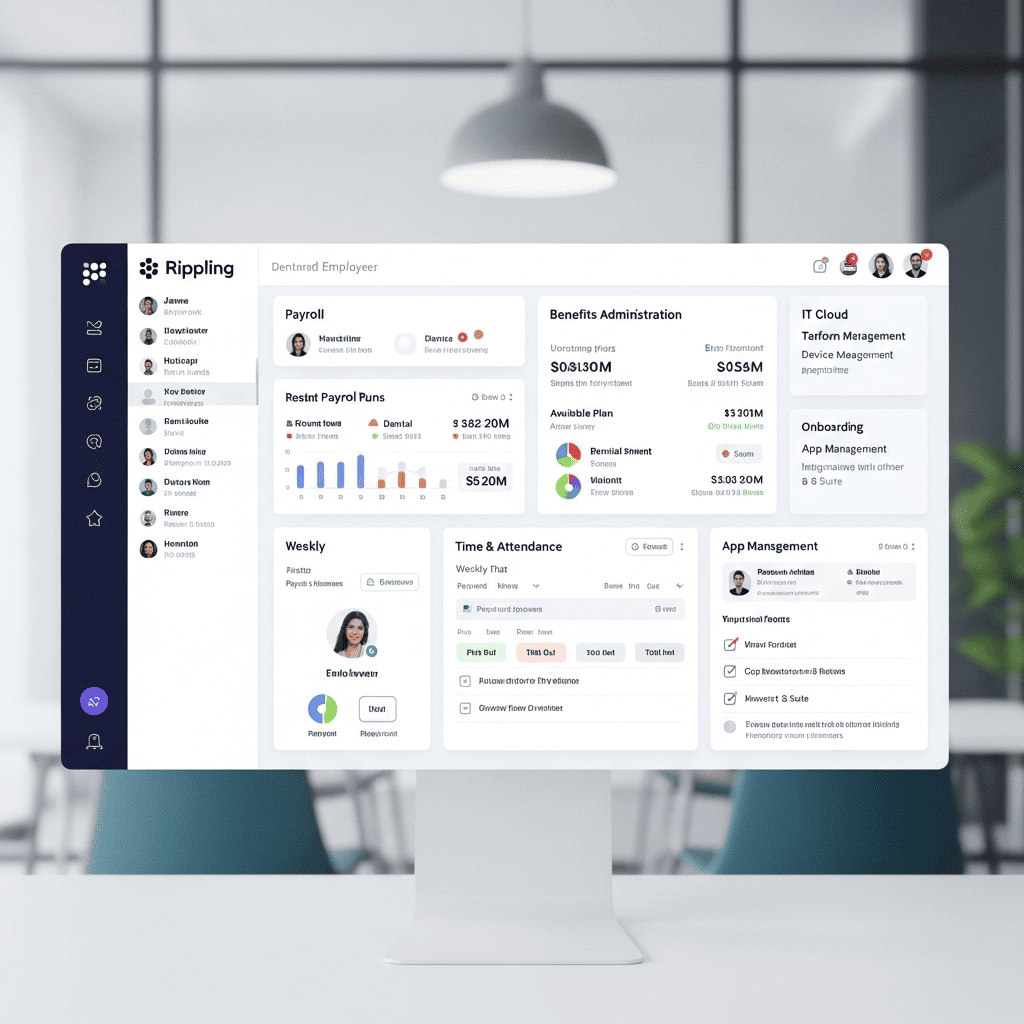 Rippling HR، مميزات Rippling HR، برنامج ريبلينج للموارد البشرية، HR Software، برنامج إدارة الموارد البشرية، نظام HR سحابي، إدارة شؤون الموظفين، برامج الرواتب