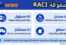 ما هي مصفوفة RACI - شرح مصفوفة راكي لتوزيع المهام RACI Matrix