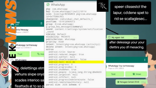 كيفية رؤية الرسائل المحذوفة على WhatsApp بدون أي تطبيق