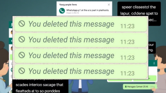 كيفية رؤية الرسائل المحذوفة على WhatsApp بدون أي تطبيق